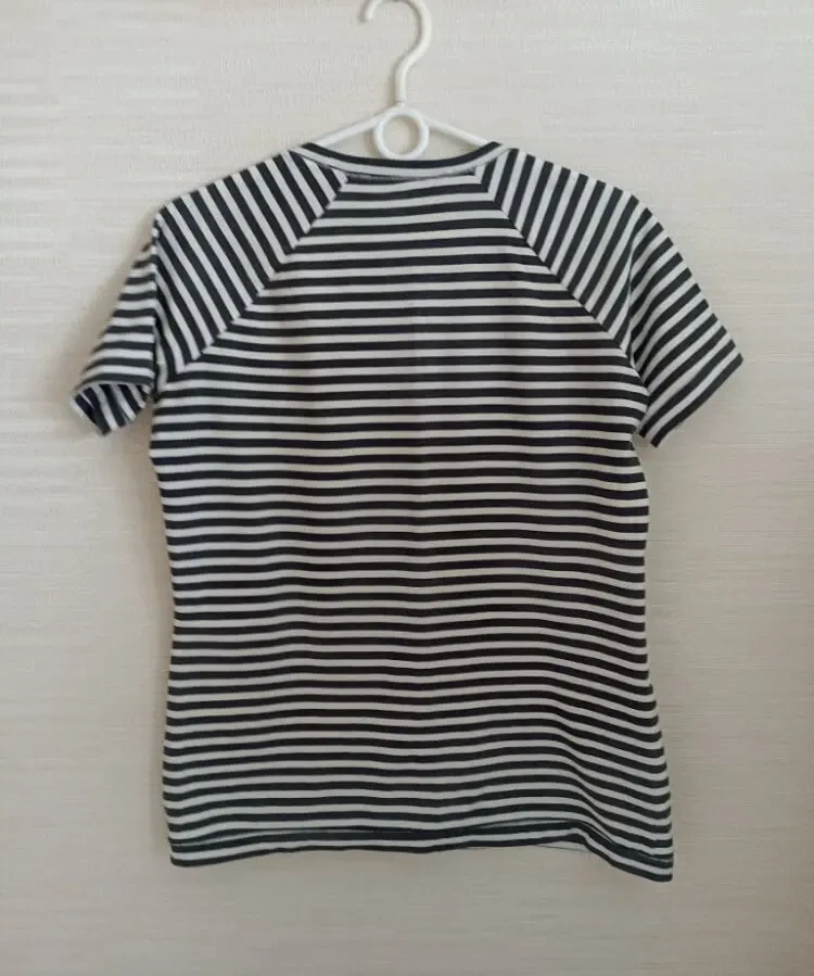 Красивая женская футболка полоска Германия 46-48 6