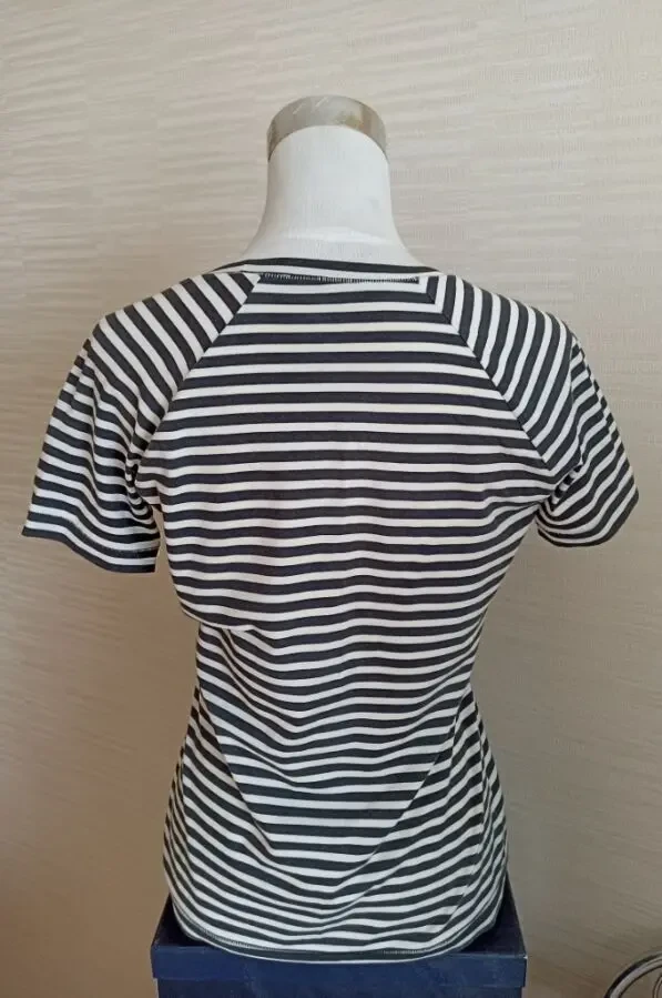 Красивая женская футболка полоска Германия 46-48 4