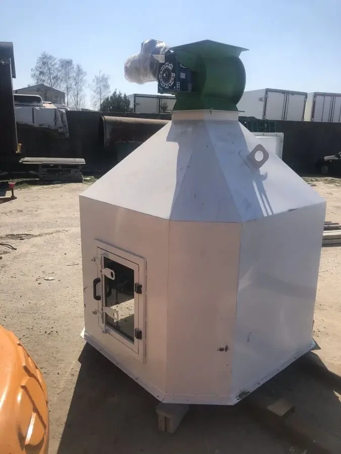 охолоджувач гранули/пелети з просіювачем 6