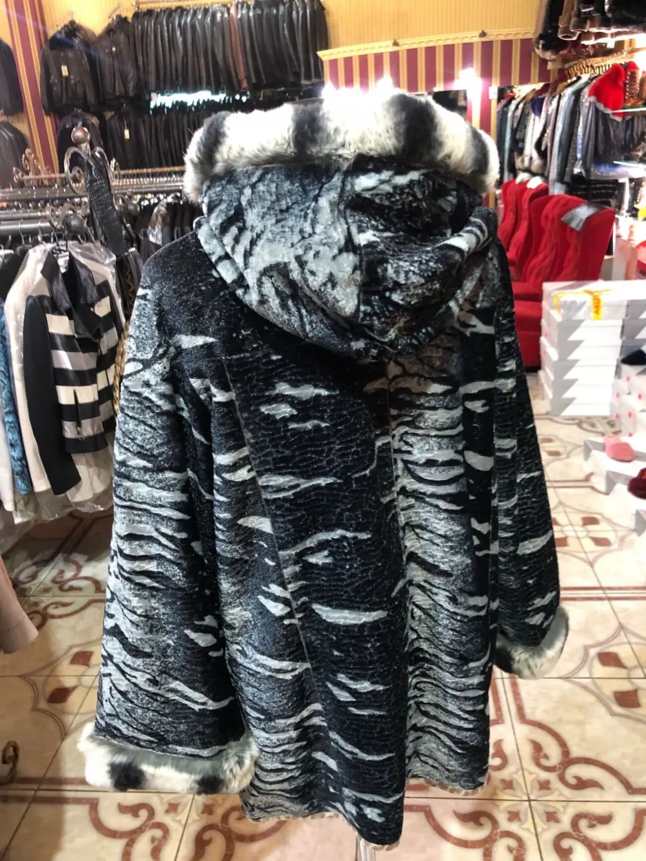 Шкіряна куртка,демі,двостороння 5