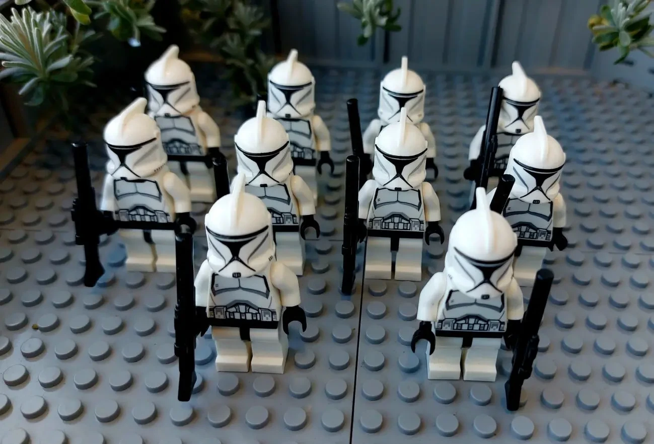 Лего ЗОРЯНІ ВІЙНИ Набір КЛОНІВ 187 легіон ЛЕГО СТАР ВАРС мініфігурки 3