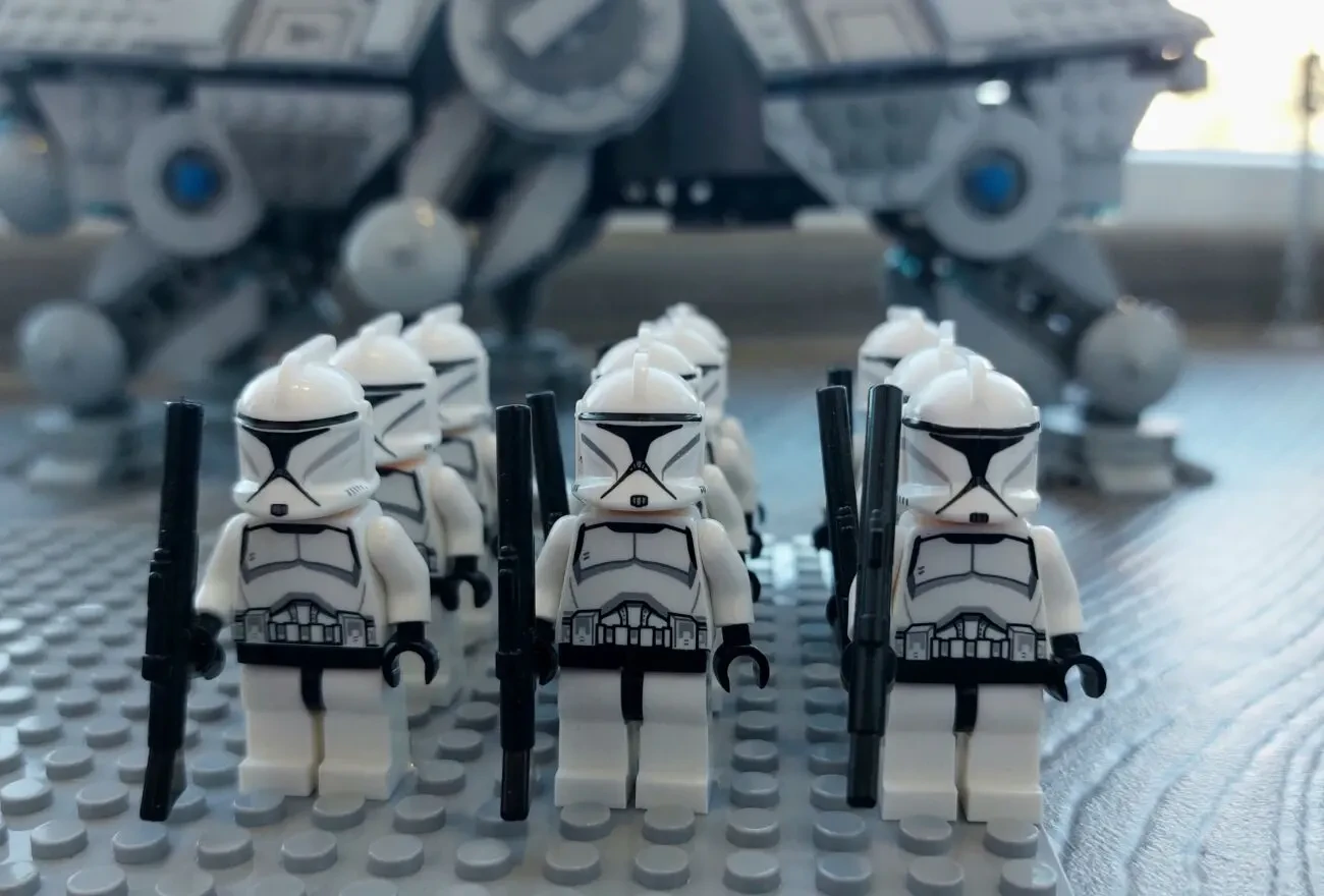 Лего ЗОРЯНІ ВІЙНИ Набір КЛОНІВ 187 легіон ЛЕГО СТАР ВАРС мініфігурки 10