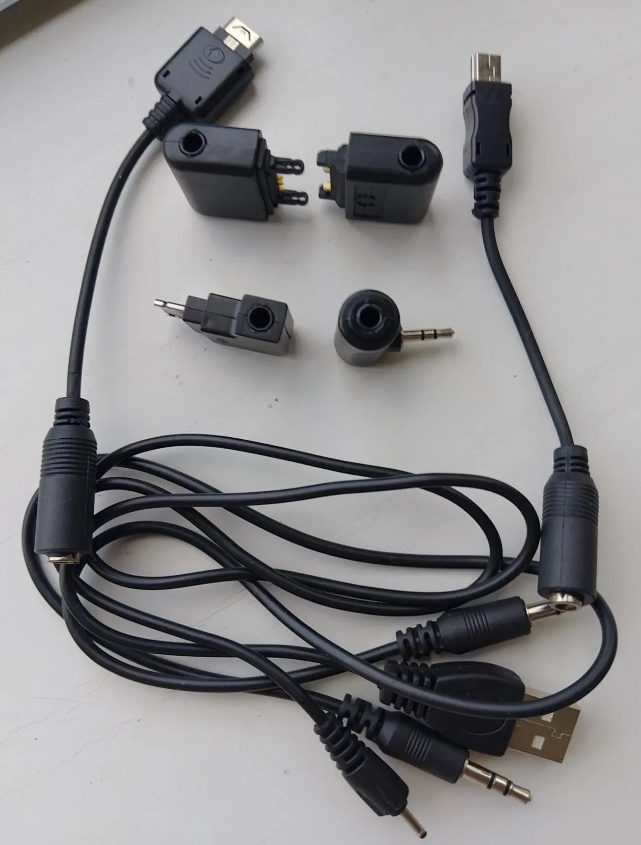 Набор кабель и переходники, новый. 3