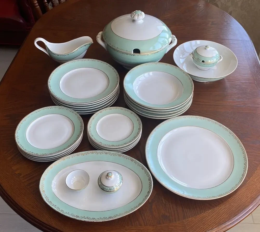 Сервиз столовый Нефритовая лента 28 предметов лфз
