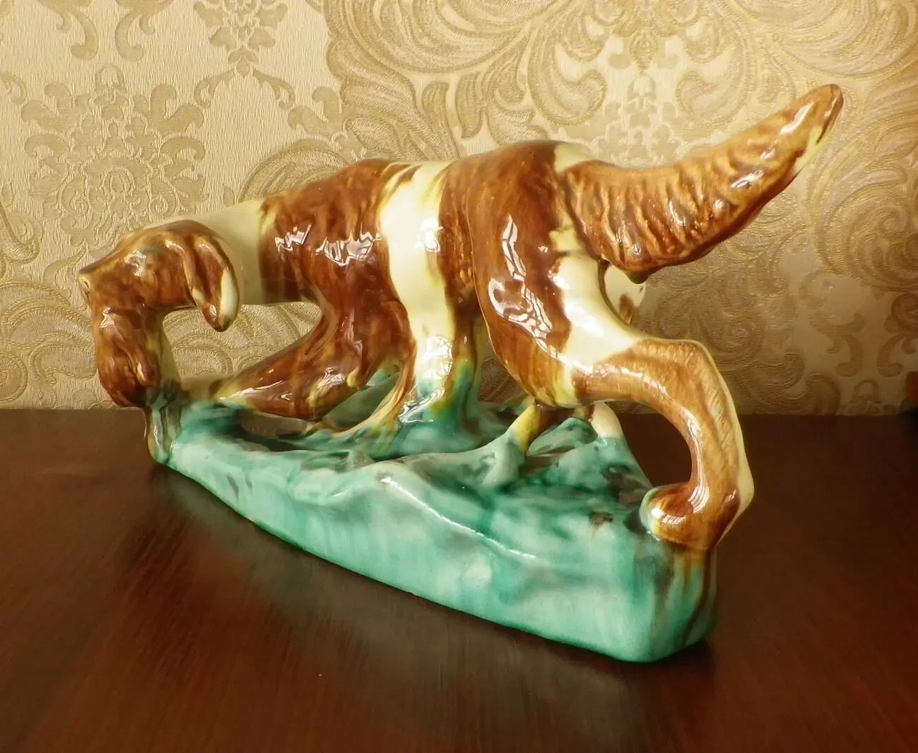 Интерьерная статуэтка Собака с дичью 30 см 7