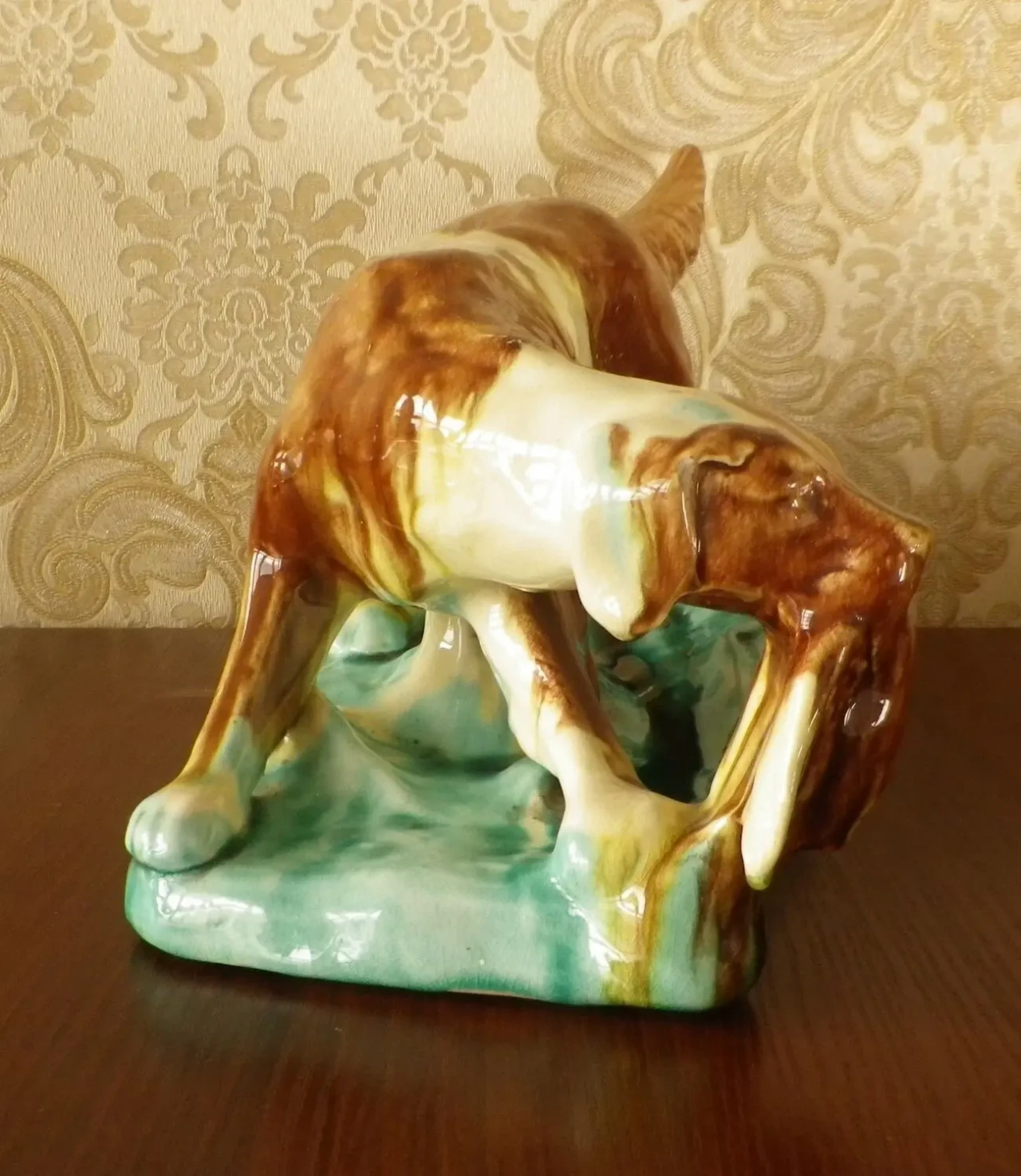 Интерьерная статуэтка Собака с дичью 30 см 3