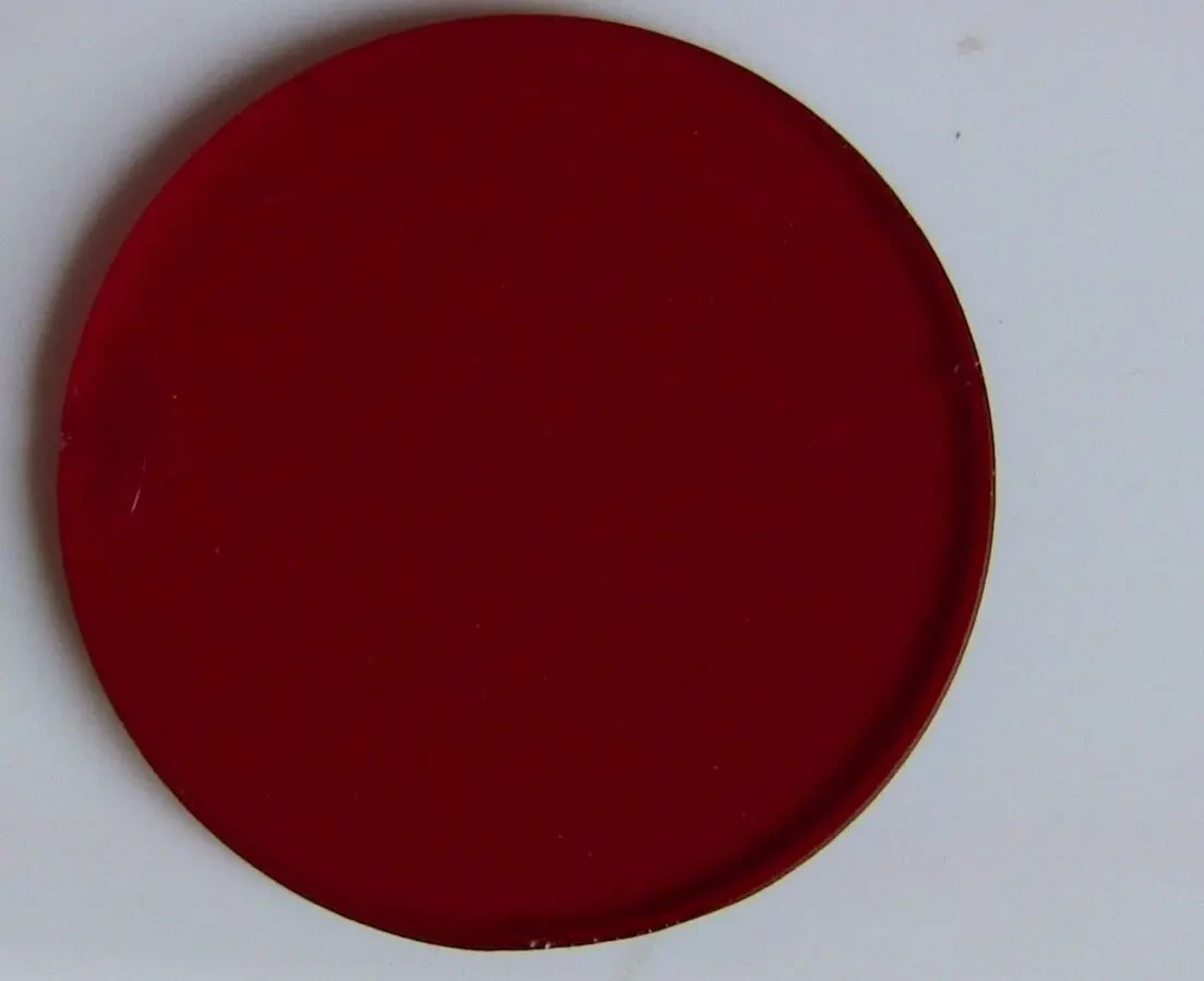 Светофильтр Red Стекло красное круглое 38мм х 2мм 5
