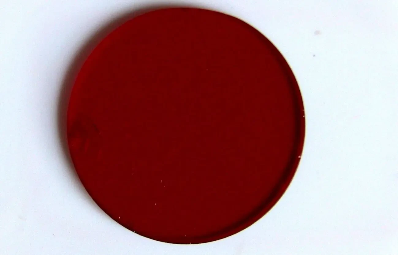 Светофильтр Red Стекло красное круглое 38мм х 2мм 2