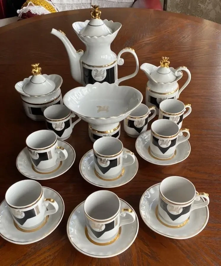 Сервиз кофейный Пегас 19 предметов Сумы 2