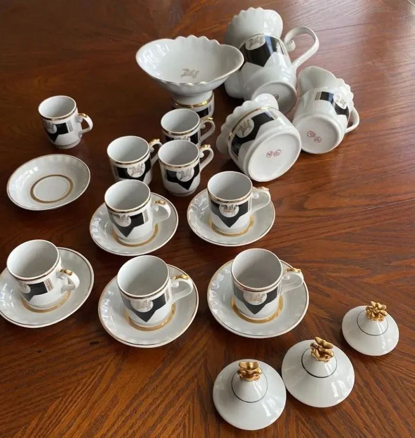 Сервиз кофейный Пегас 19 предметов Сумы 10
