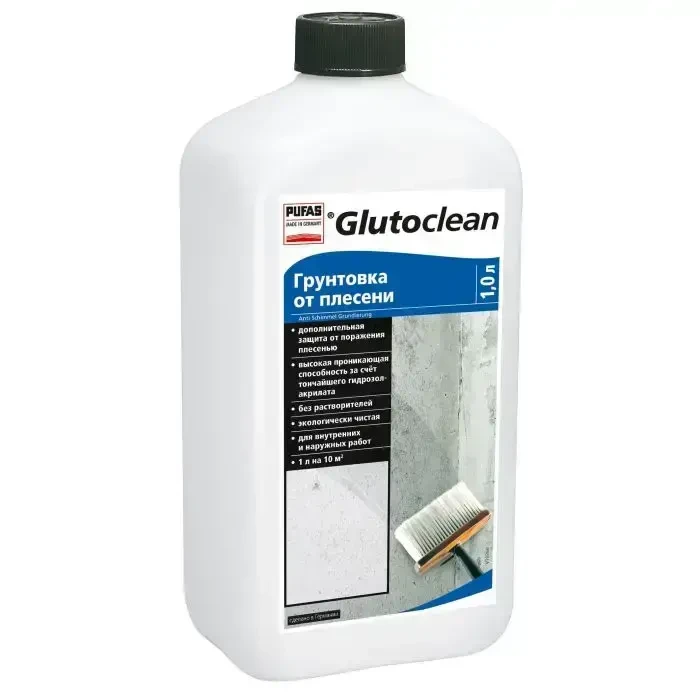 Ґрунтовка від плісняви Glutoclean 4040, 1 л
