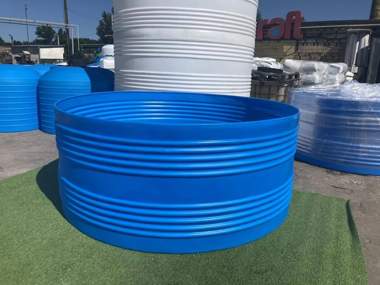 басейн великий каркасний мобільний