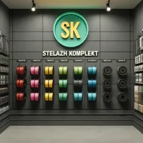 Пластик PetG (Copet) жовтий 1,75 mm 0,75 кг