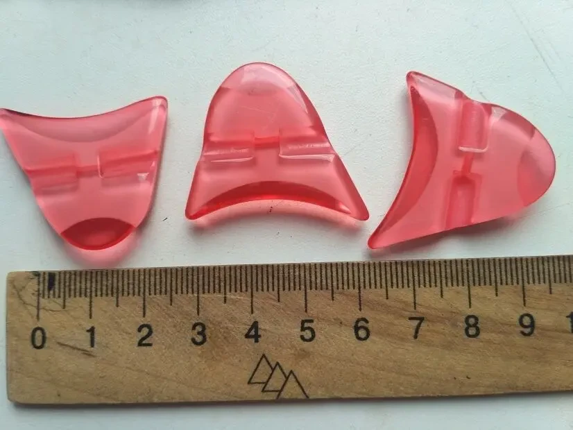 Пуговицы декоративные розово-коралловые 3 шт., брошка 3