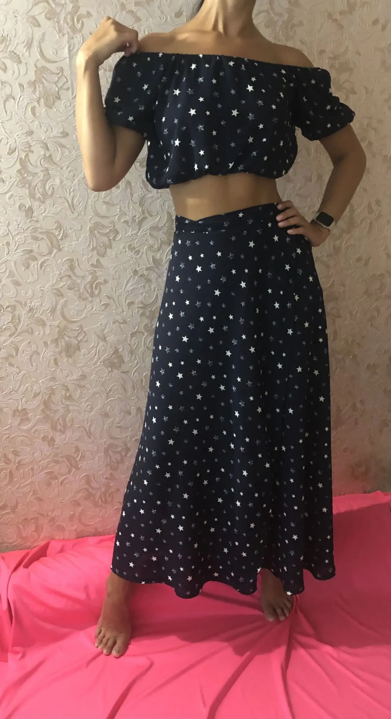 Костюм літній, спідниця і топ (M)