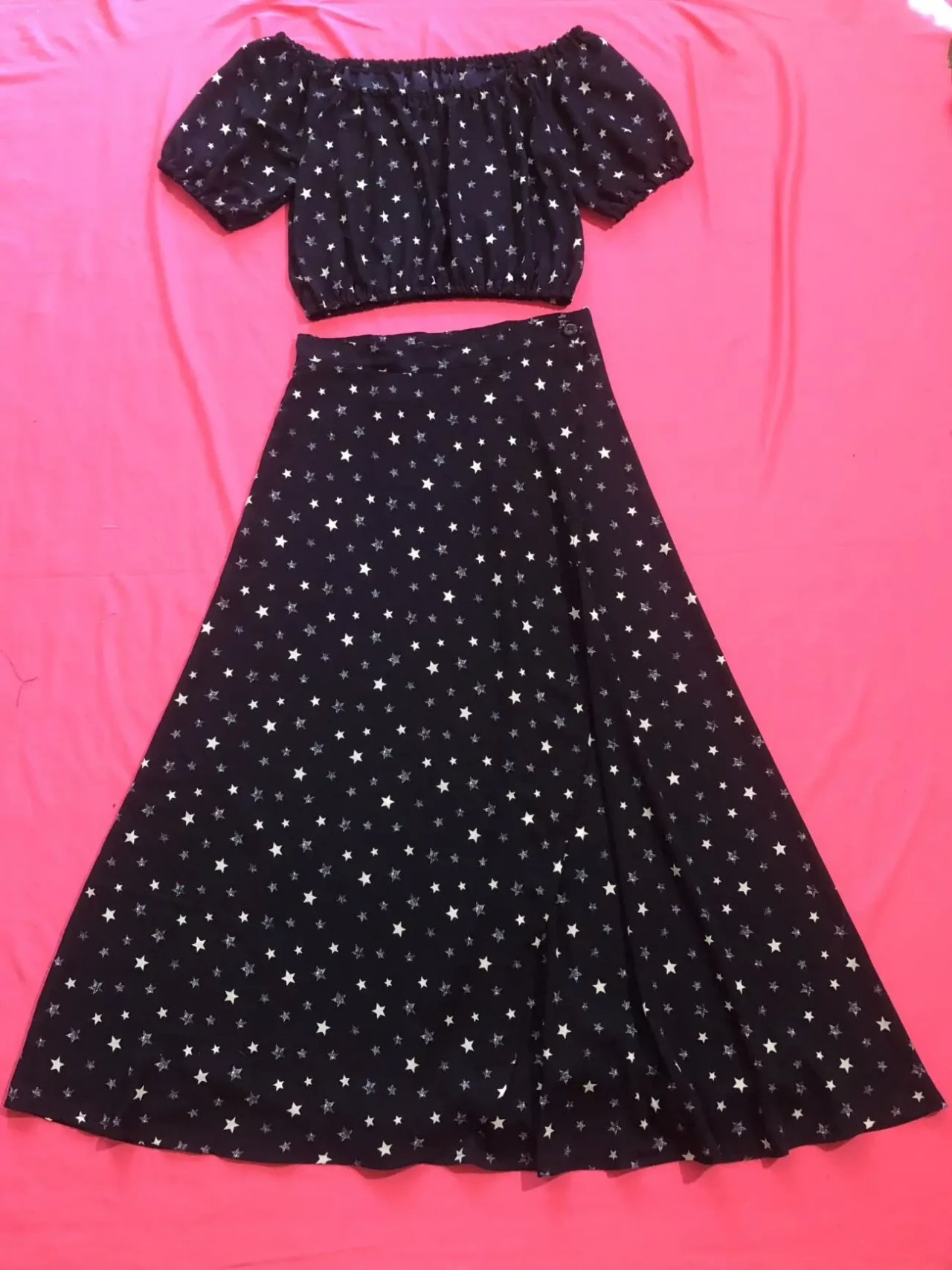 Костюм літній, спідниця і топ (M) 4