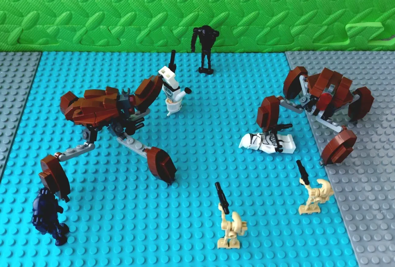 Lego Star Wars Дроїд краб MOC Стар Варс Лего краб-дроїд LM-432 фігурка 6