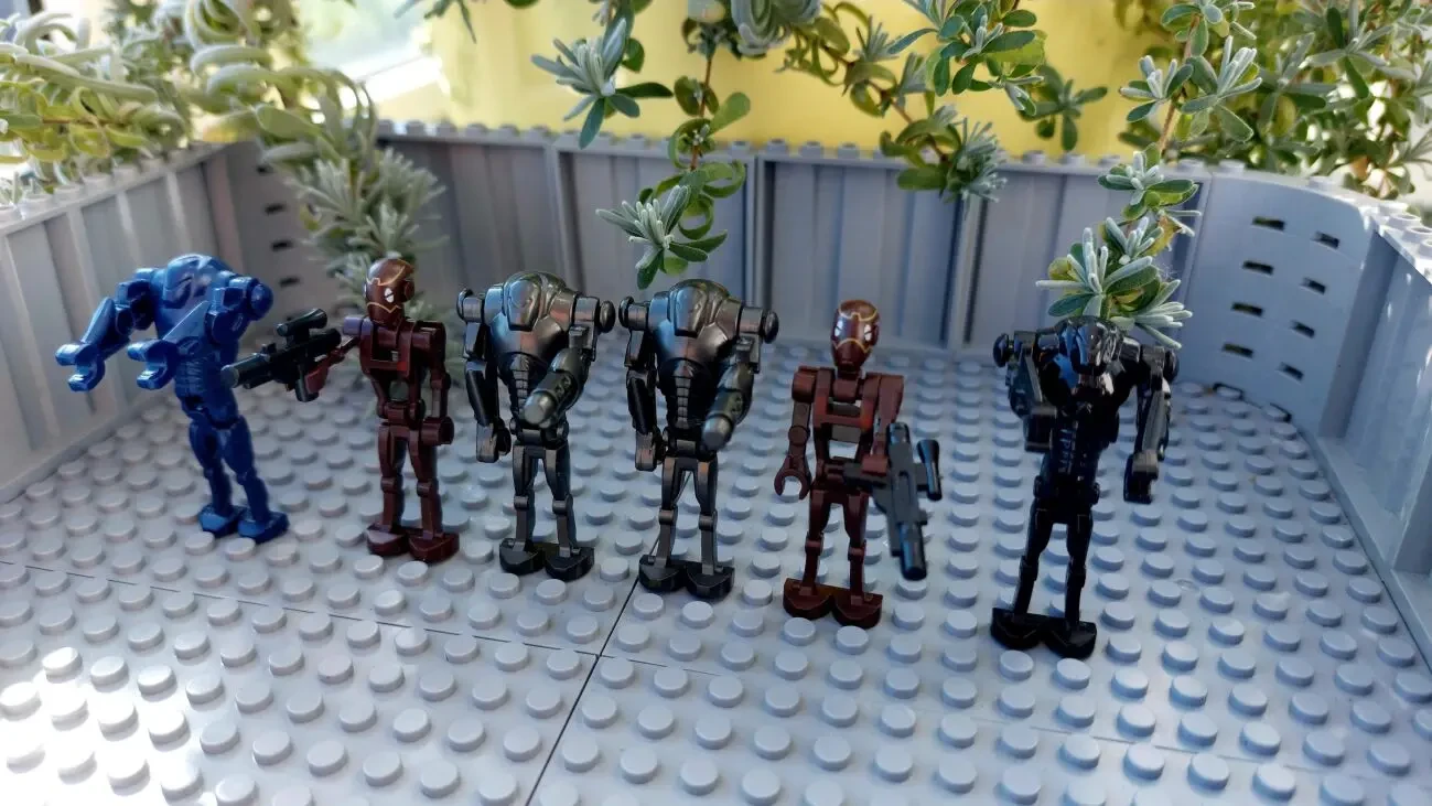 Lego Star Wars Дроїд краб MOC Стар Варс Лего краб-дроїд LM-432 фігурка 4