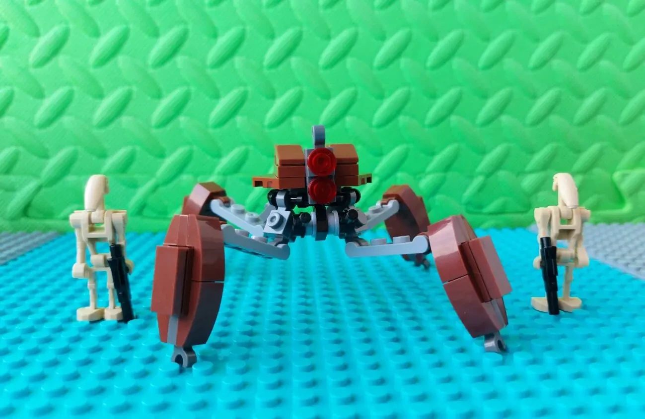 Lego Star Wars Дроїд краб MOC Стар Варс Лего краб-дроїд LM-432 фігурка