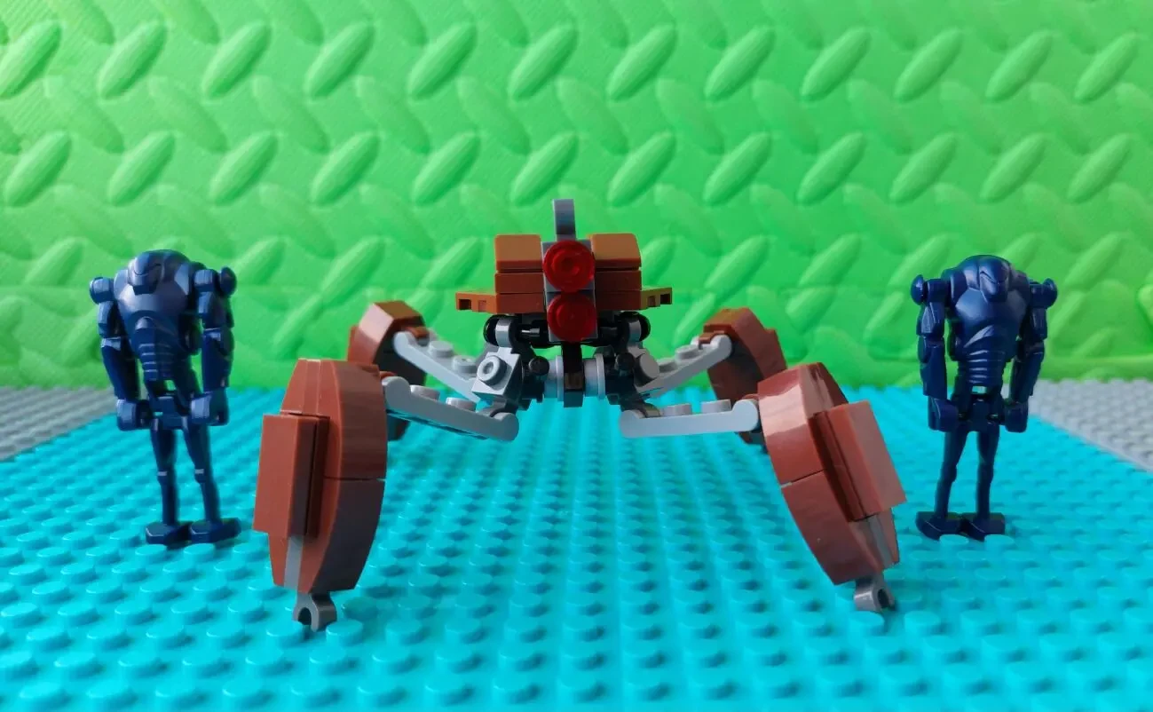 Lego Star Wars Дроїд краб MOC Стар Варс Лего краб-дроїд LM-432 фігурка 5