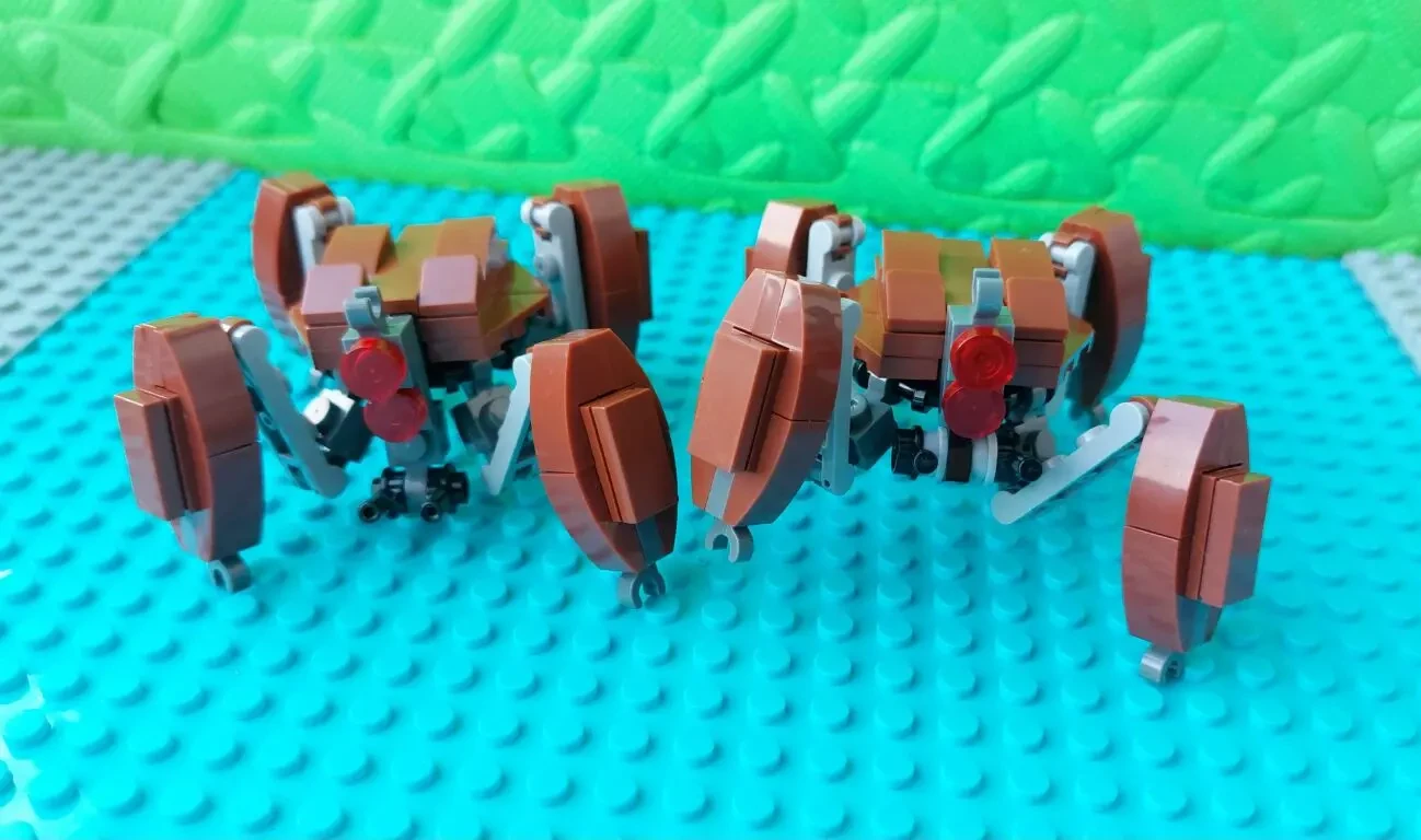 Lego Star Wars Дроїд краб MOC Стар Варс Лего краб-дроїд LM-432 фігурка 7