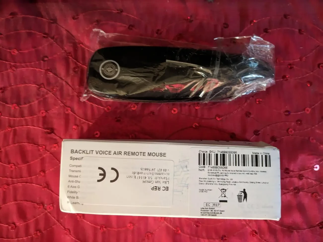 Пульт G10S Pro (аеро мишка) до ТВ-приставок на Android та ПК 3