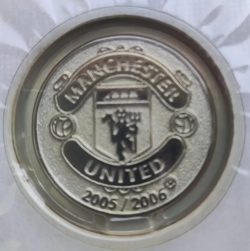 Футбольна картка з медальйоном Fc Manchester United Ruud V Nistelrooy 5