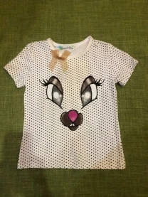 Футболка на дівчинку 128 см