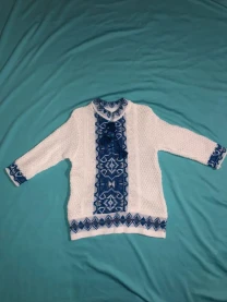 Вишиванка тепла на хлопчика (зріст 98, 104 см)