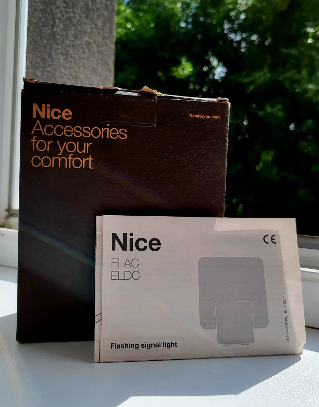 Nice ELAC сигнальна лампа автоматичних воріт і шлагбаумів 3