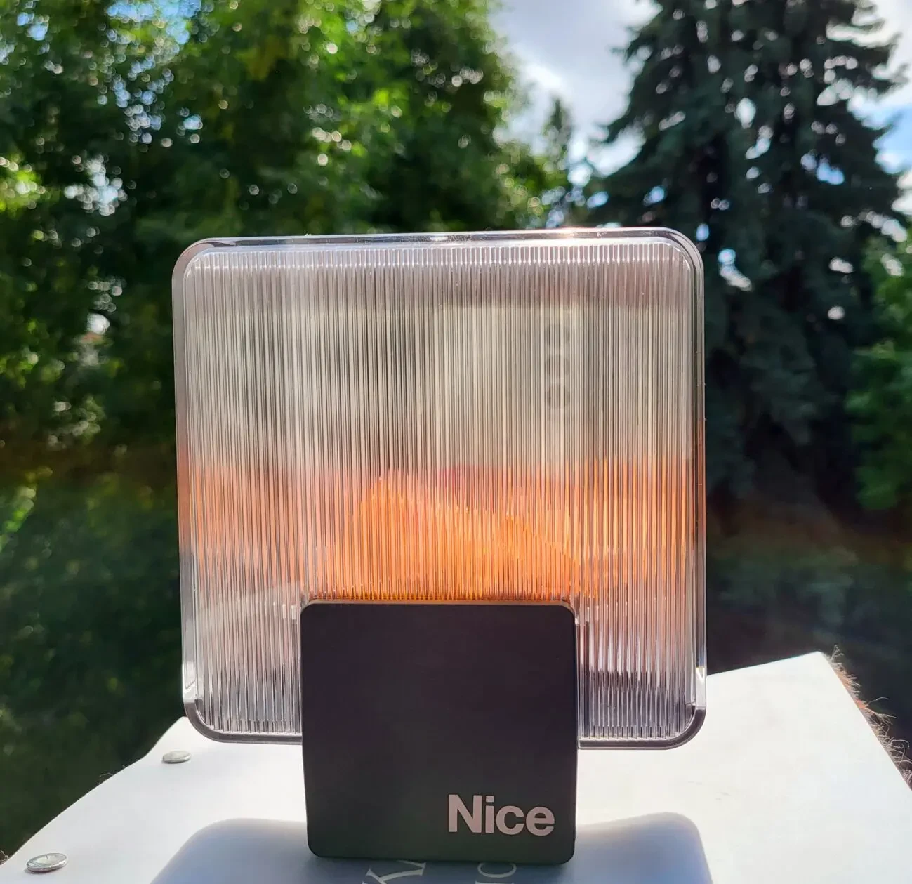 Nice ELAC сигнальна лампа автоматичних воріт і шлагбаумів