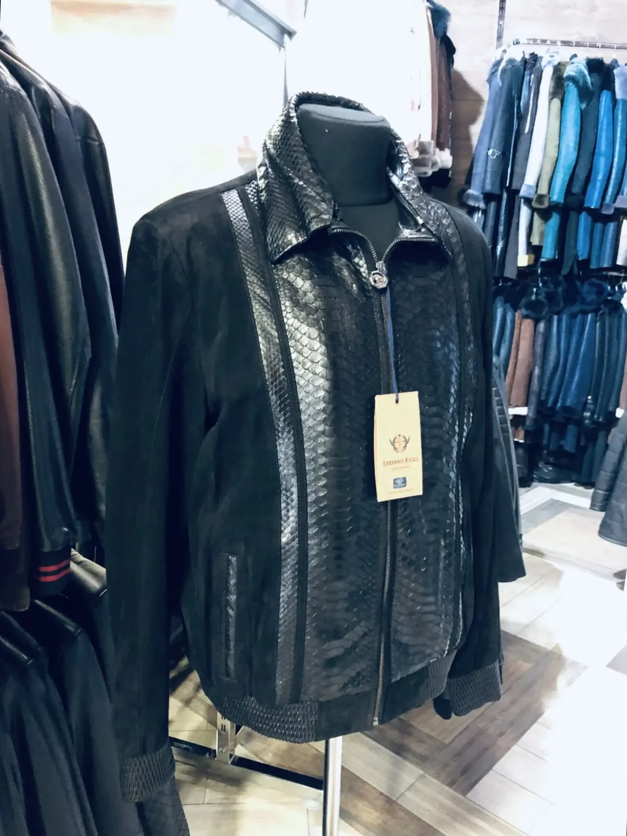 Stefano Ricci ,вставки шкіри пітона 8