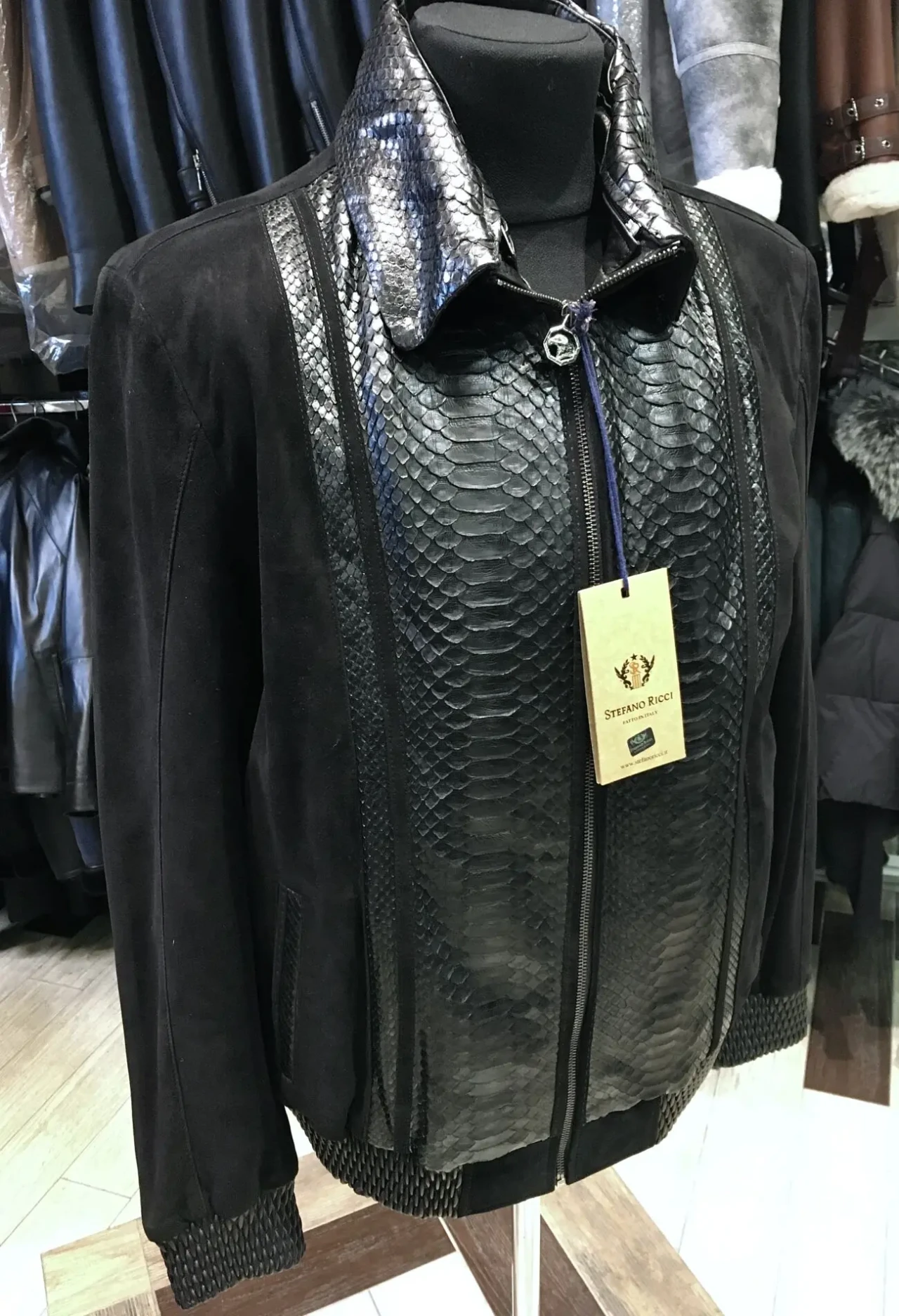 Stefano Ricci ,вставки шкіри пітона