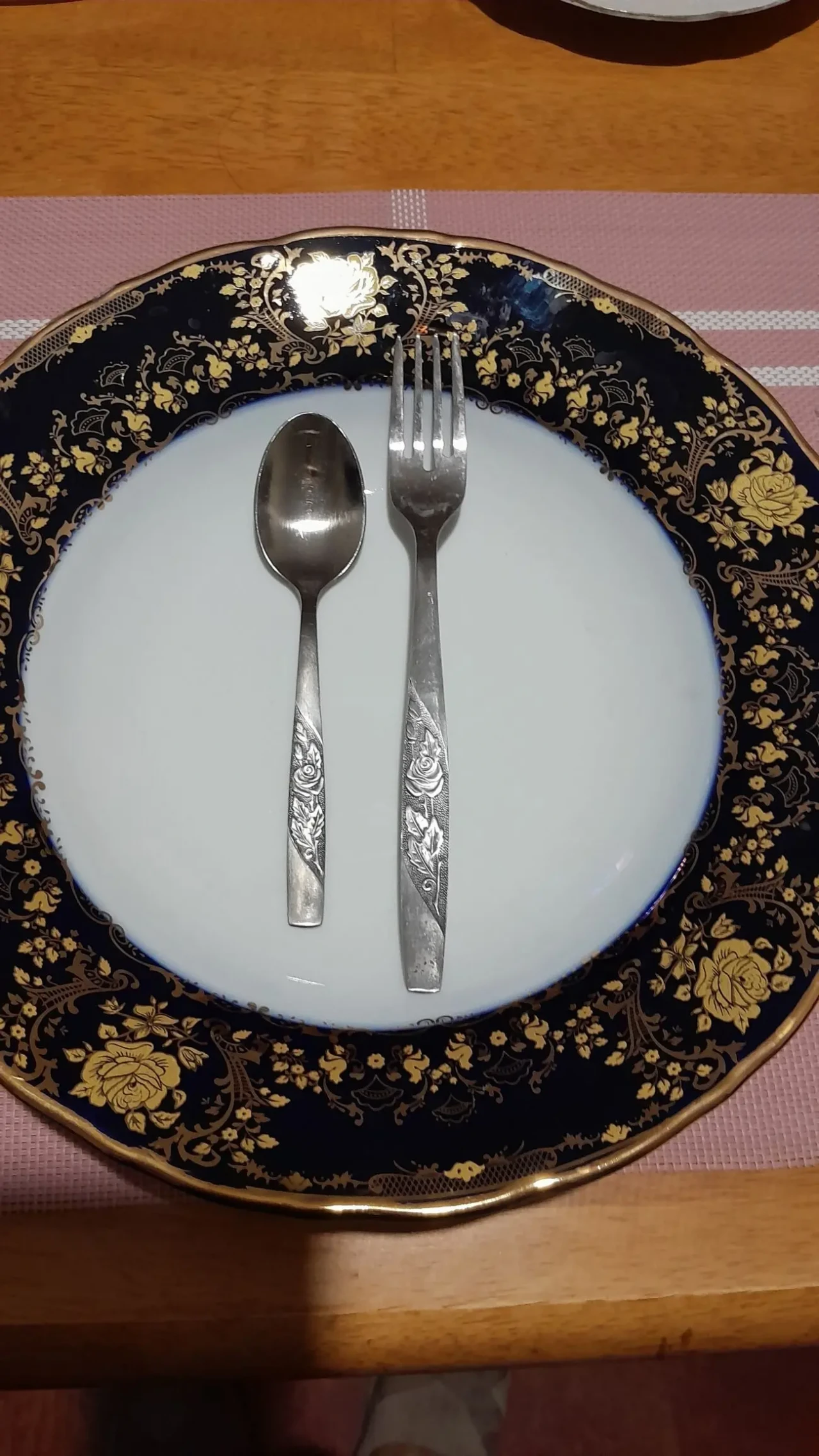 Красивые чайные ложки из нержавейки с розочкой. Новые. Ретро 6