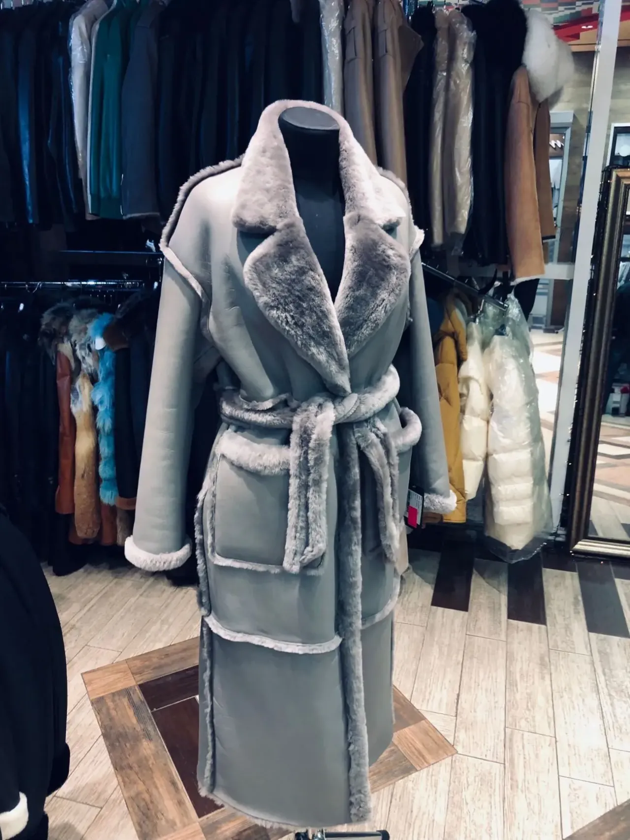 Сучасні довгі дублянки 5