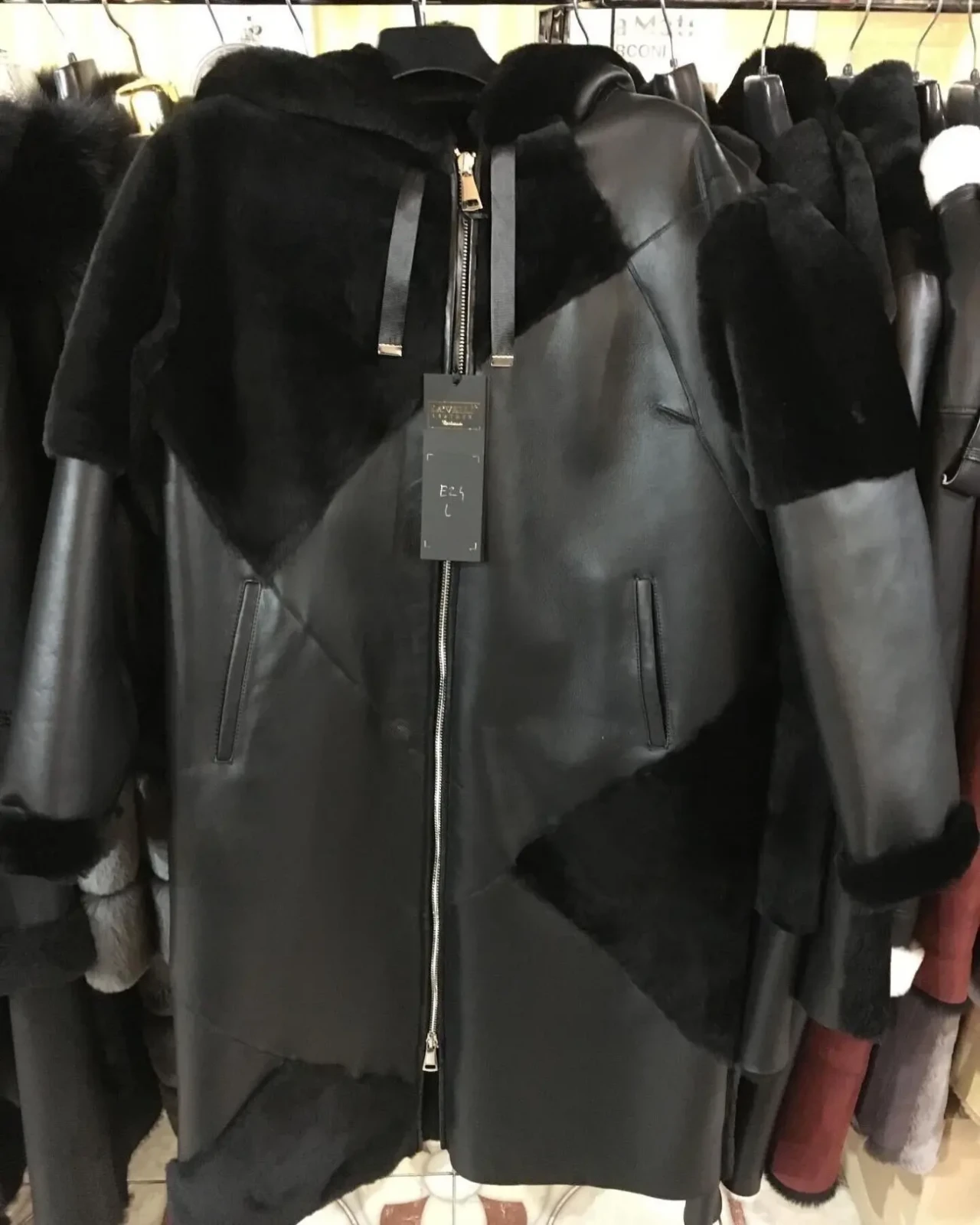 Акція!Сучасні натуральні довгі дублянки 2