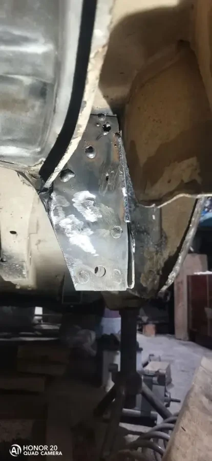 Підсилювачі кронштейна (солдата) тяги Панара для ВАЗ 2101-07 приварний 6