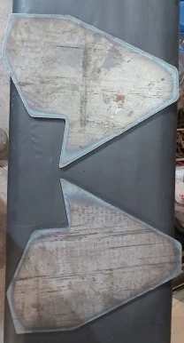 Пластини для встановлення рульової рейки VW Golf 2 на балку ВАЗ класик