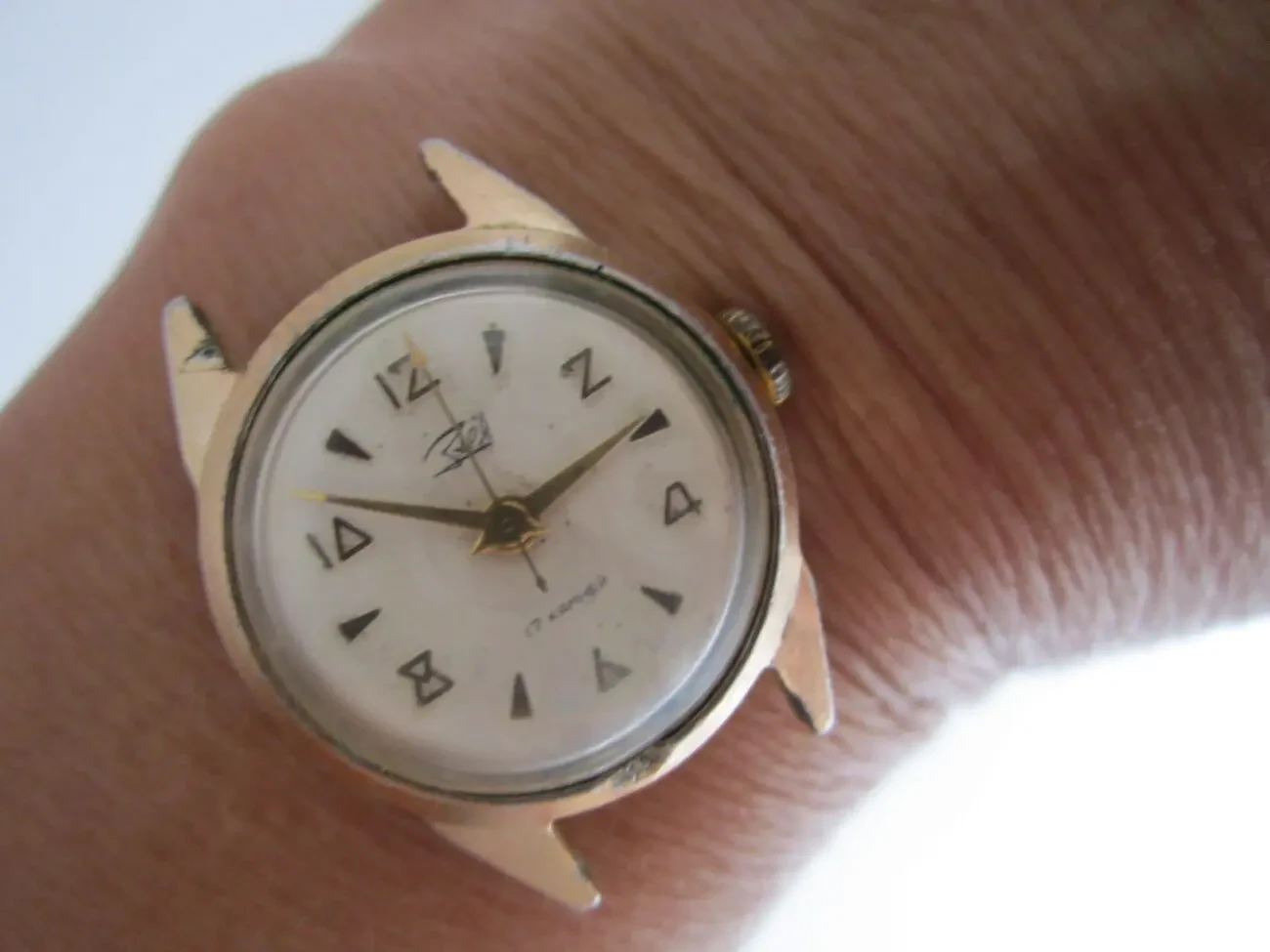 Часы женские ЗАРЯ СССР. Mеханика. На ходу 11 6