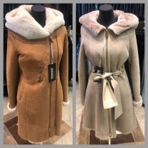 Акція!Світлі жіночі дублянки