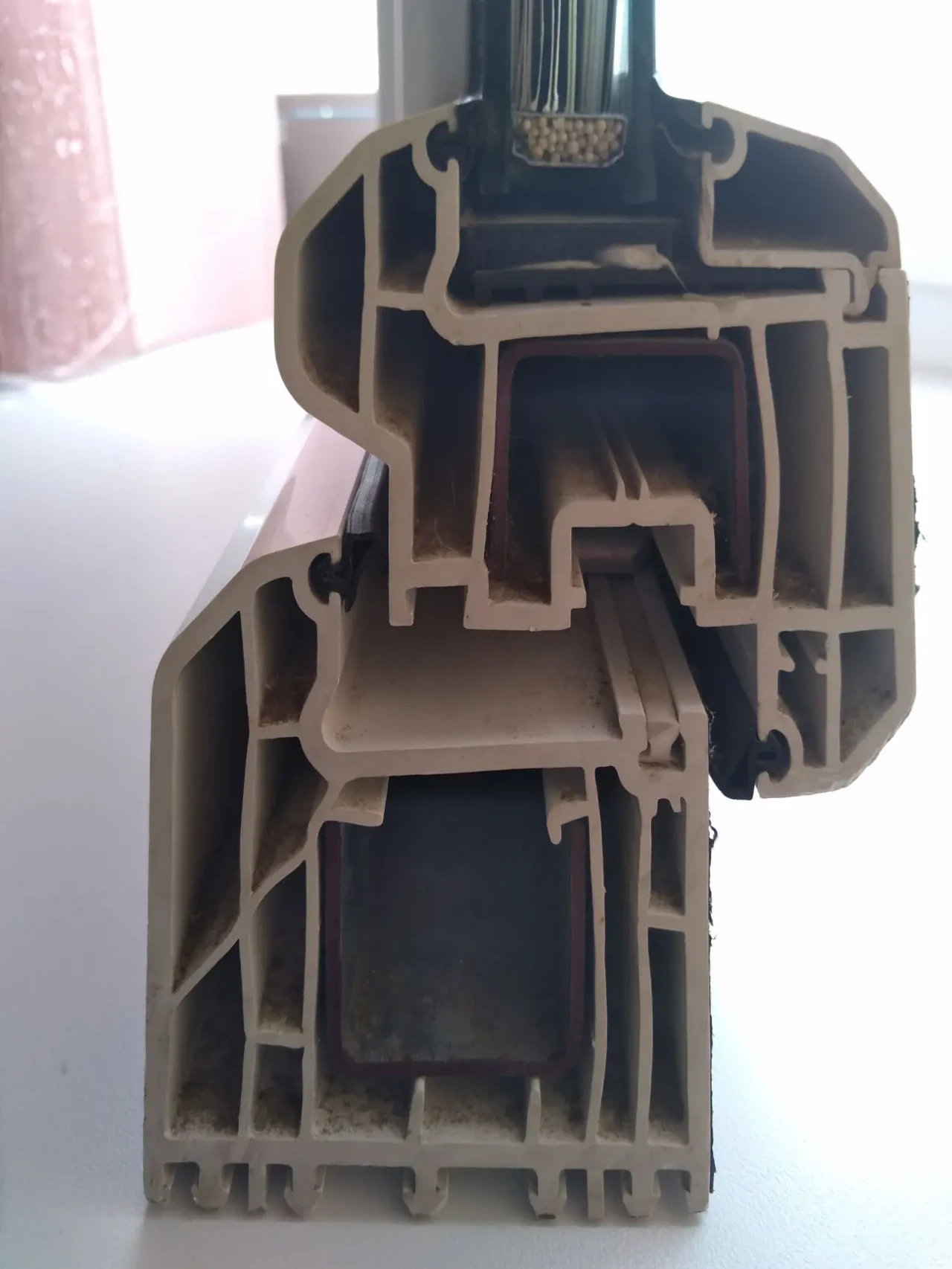 Вікно з профільної ситеми PlusTec, Німеччина.