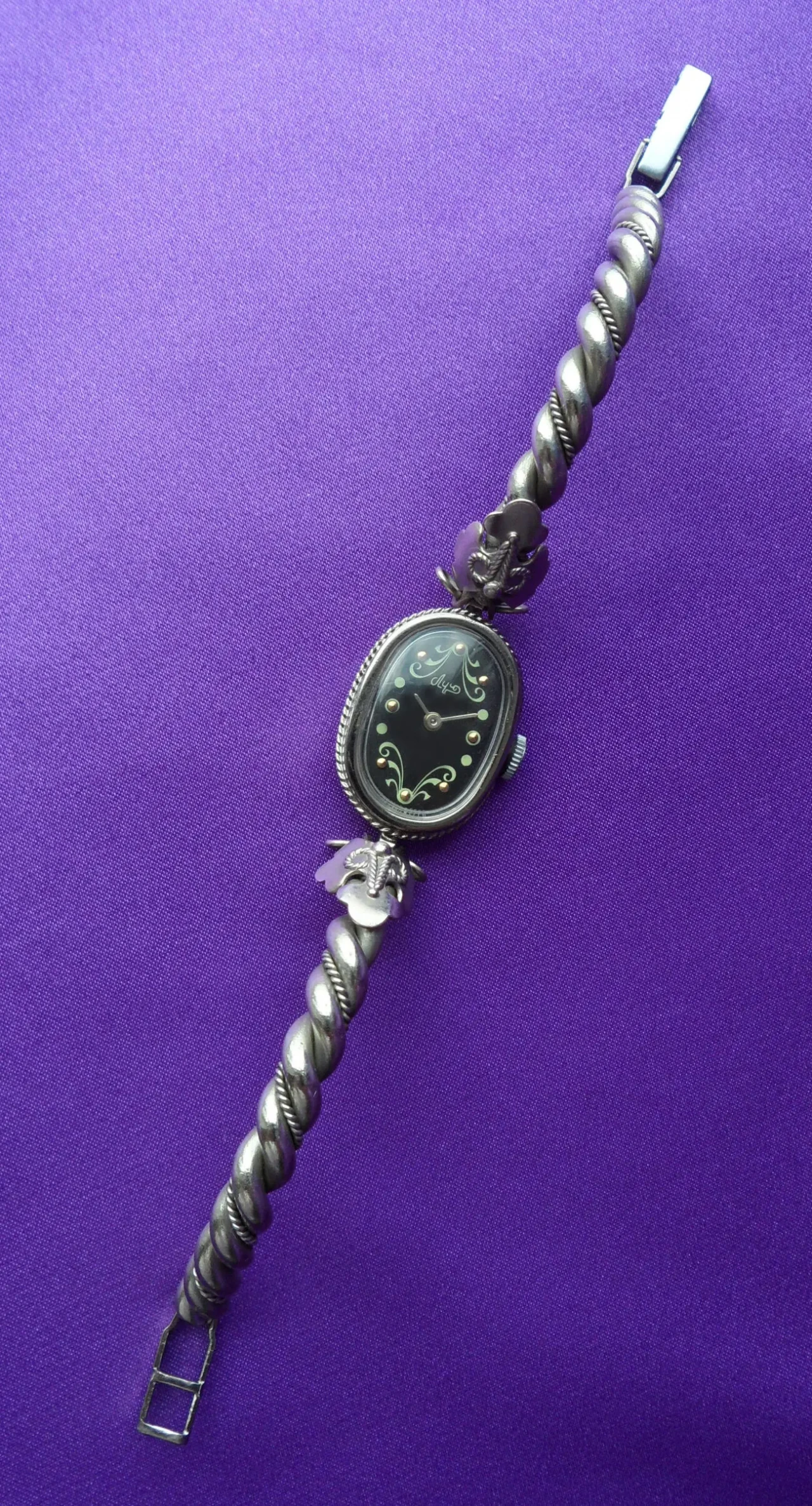 МЕЛЬХИОР, корпус  браслет на часах ЛУЧ-1801, сделано в СССР 80-х. мех 7