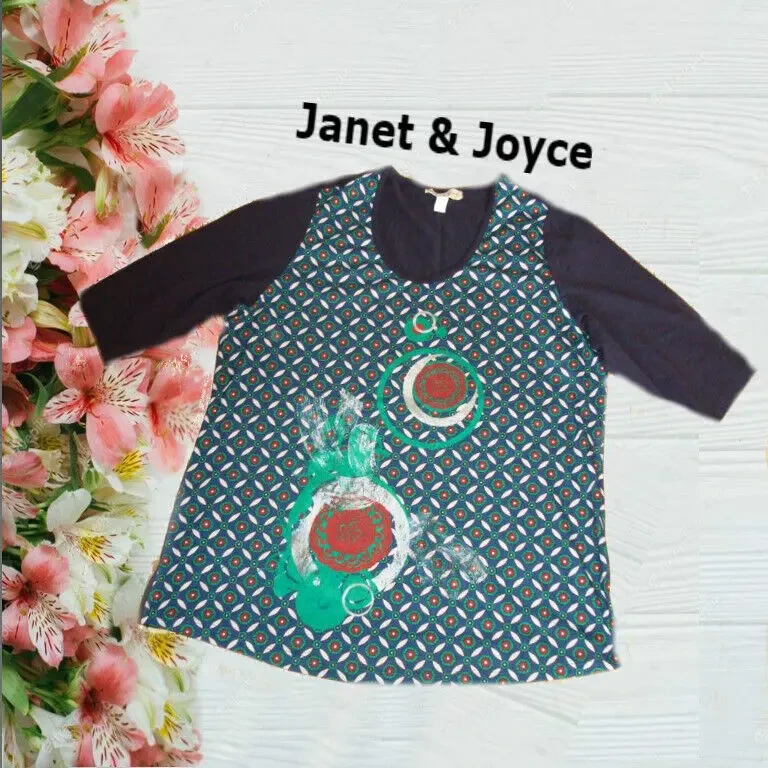 Janet  joyce Красивый женский реглан рукав 3/4 Германия