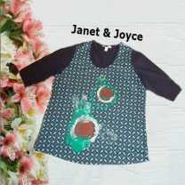 Janet  joyce Красивый женский реглан рукав 3/4 Германия