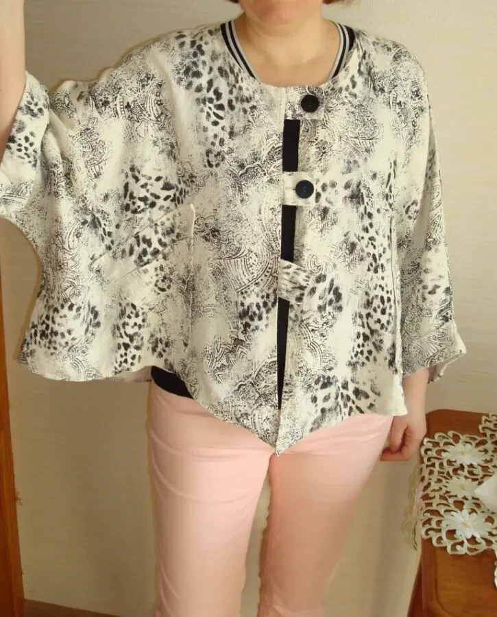 ML Original 100% лен красивая накидка пиджак женский бохо германия 6