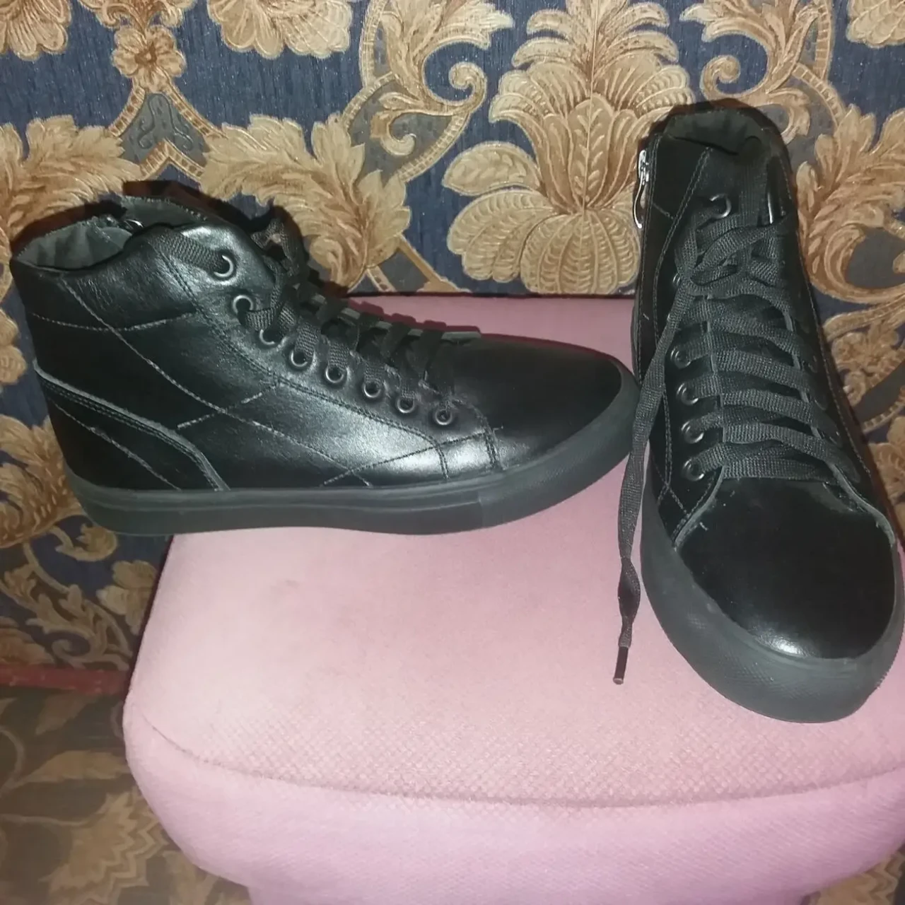 Ботинки детские на байке. 4