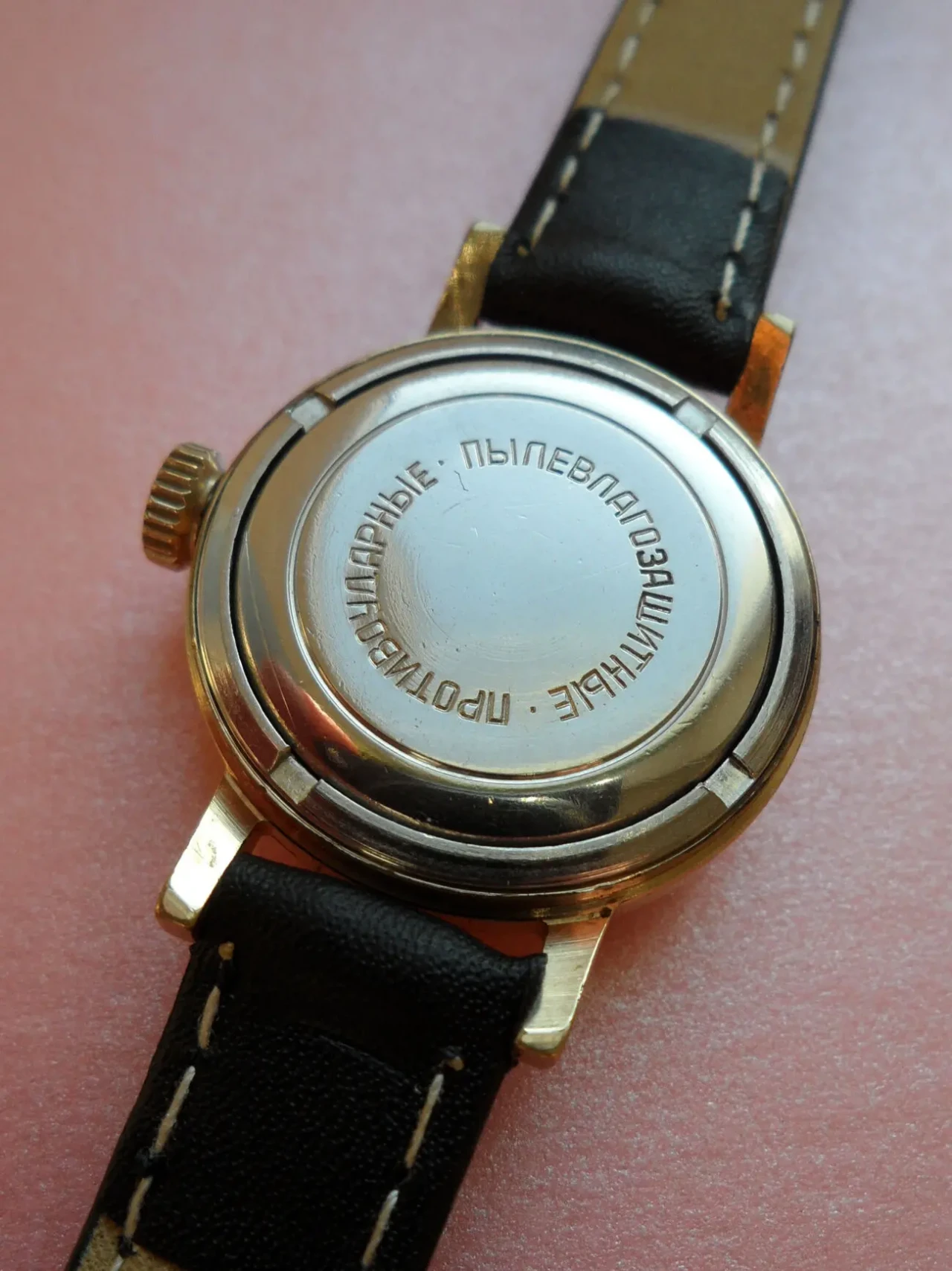 Женские часы, ПОЗОЛОЧЕННЫЕ, Слава-1601, СССР 80-х. НОВЫЙ ремешок. 7