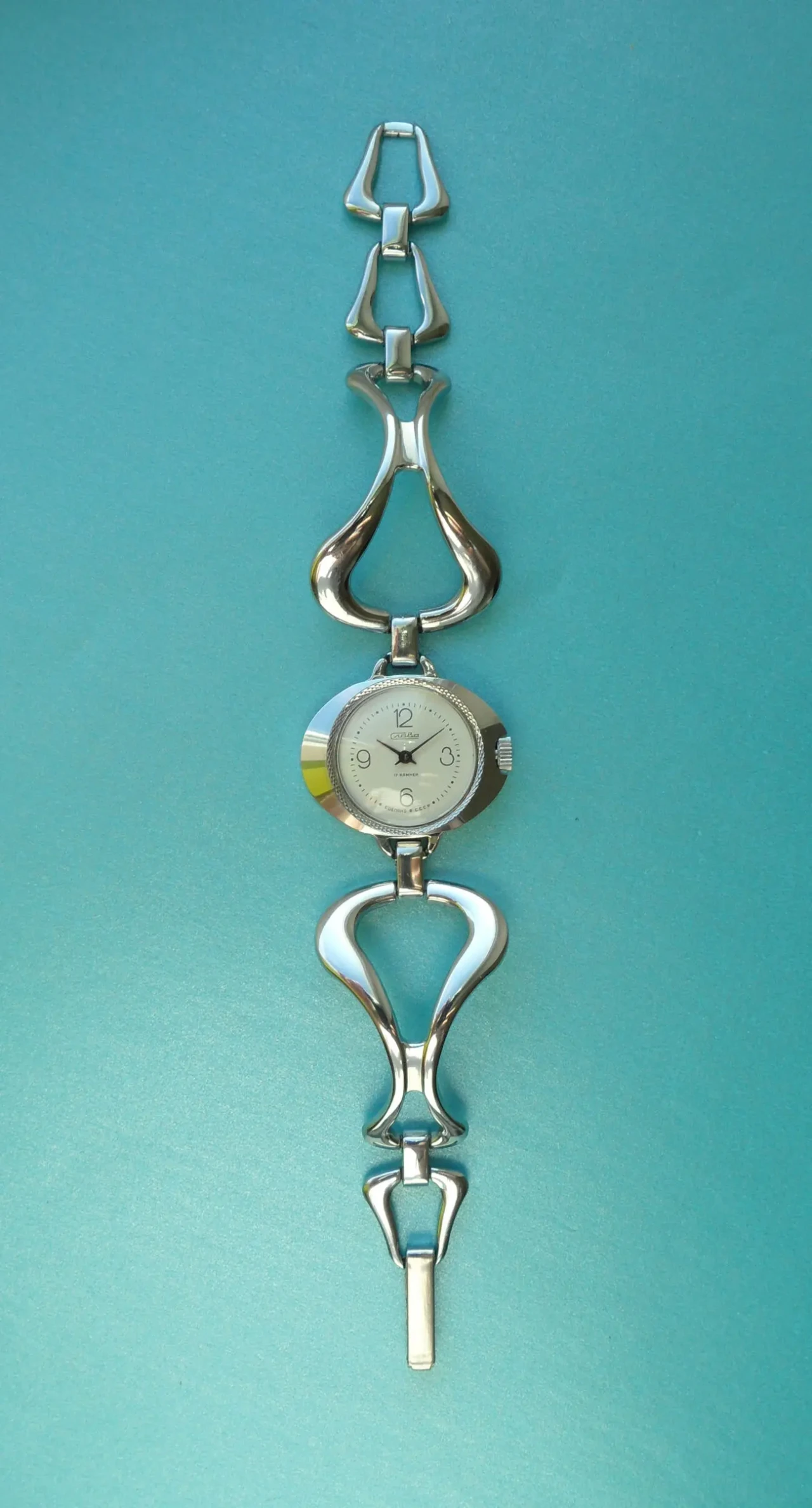 НОВЫЕ, женские часы, механические, Слава-1601, СССР 80-х 4