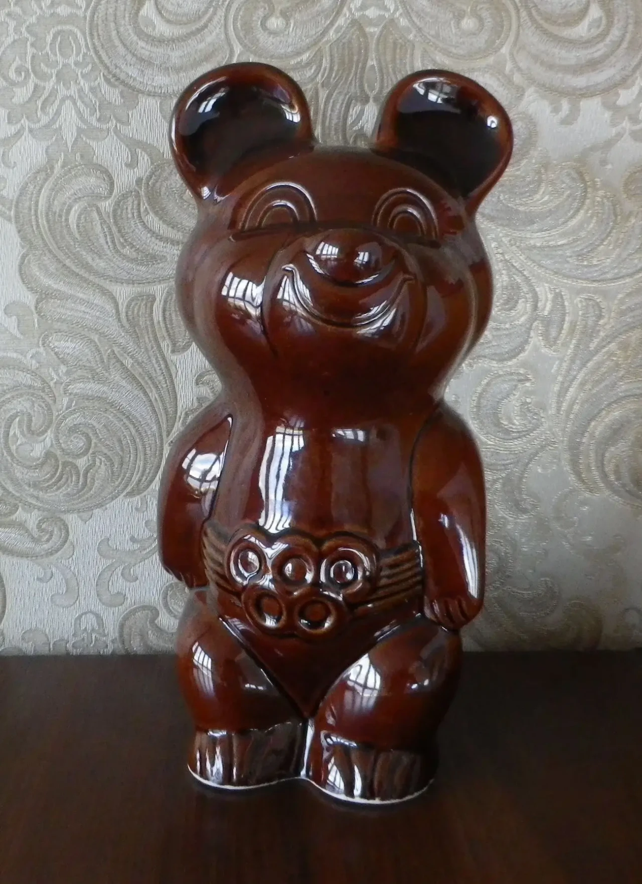 Статуэтка Олимпийский мишка копилка 27 см скк