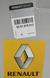 8201618013 Renault Килимки передні  задні  гумові